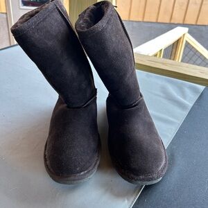 BearPaw Dark Brown Winter Boots
